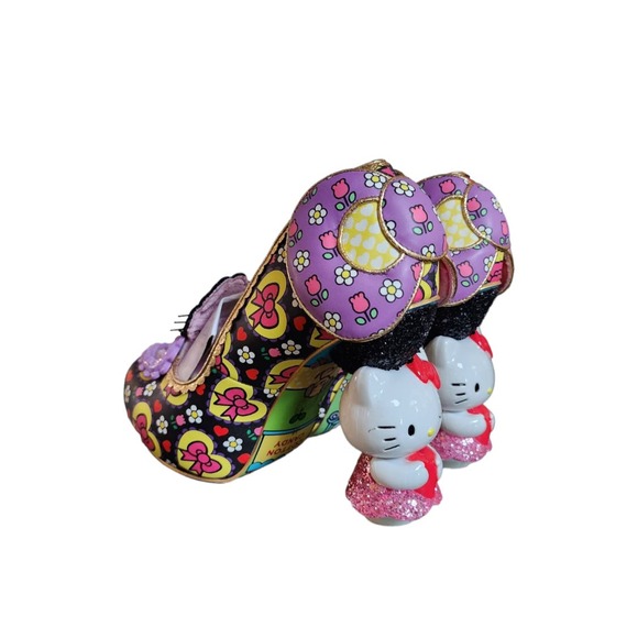 Irregular Choice Hello Kitty Heels Star of the Show Size 10 - Picture 2 of 9